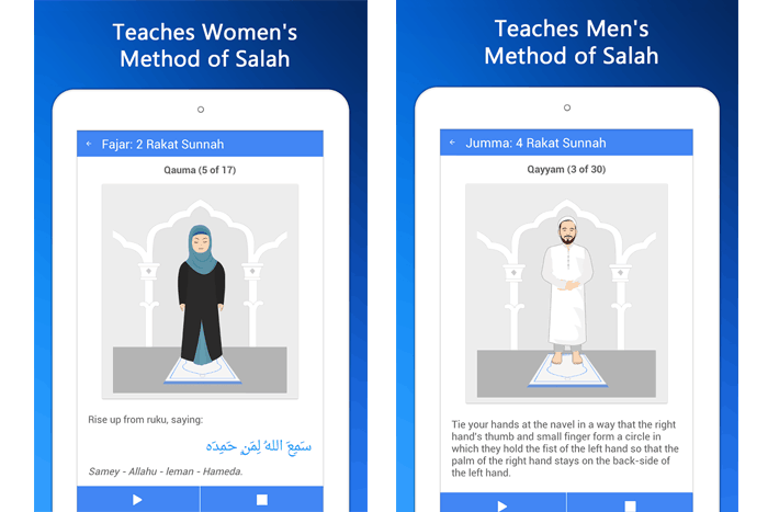 Namaz Rakats Chart In English