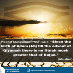 Dajjal greatest fitnah