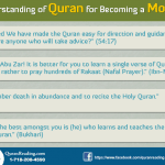 Quran and Becoming Momin
