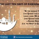 Tips for Last Ten 10 days of Ramadan