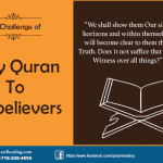 Holy Quran to disbelievers