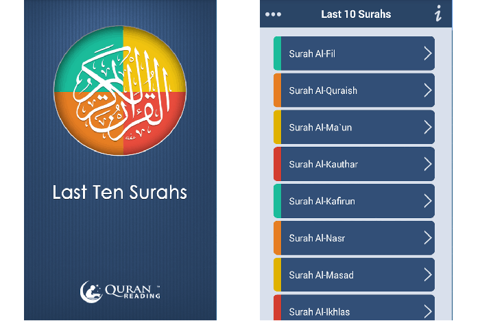 Learn Surahs of Quran