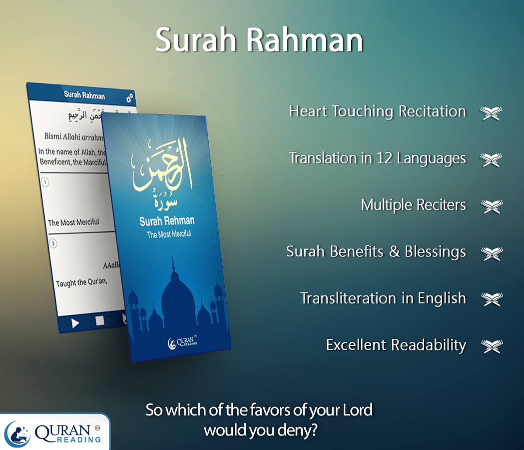 surah rahman with translation