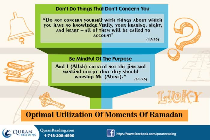 Managing Time in Ramadan