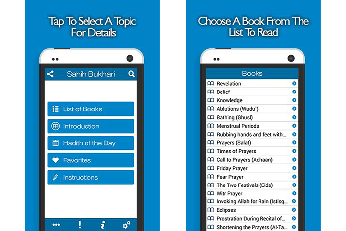 Get Sahih Bukhari Application for Your Smartphones