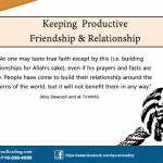 Friendships and relationships