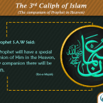 Companion of prophet in heaven