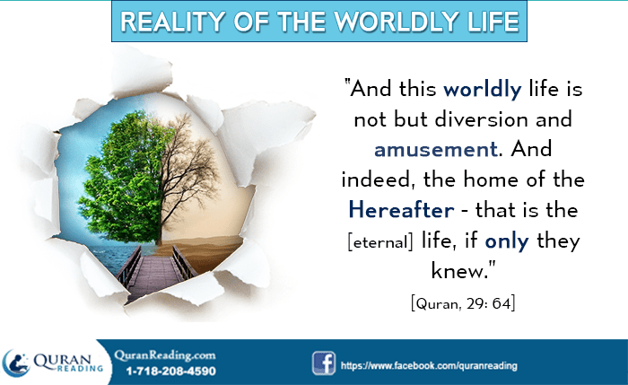 islamic teachings and worldly life