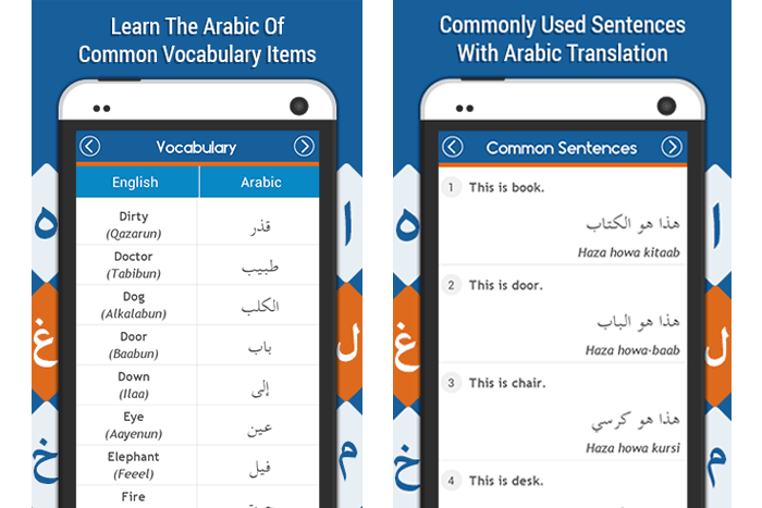 Learn the Arabic