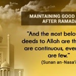 good habits after ramadan